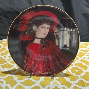 Decorative Plate Musetta Benvenuti Le Porcellane Fontana dei Medici 1986